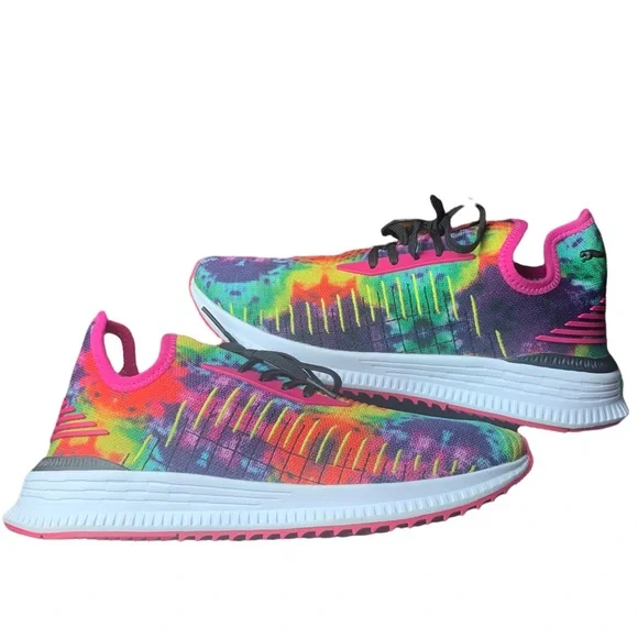 💐PUMA Avid Evoknit Haze Tie Dye Men's Shoes size 8.5 - Picture 3 of 14